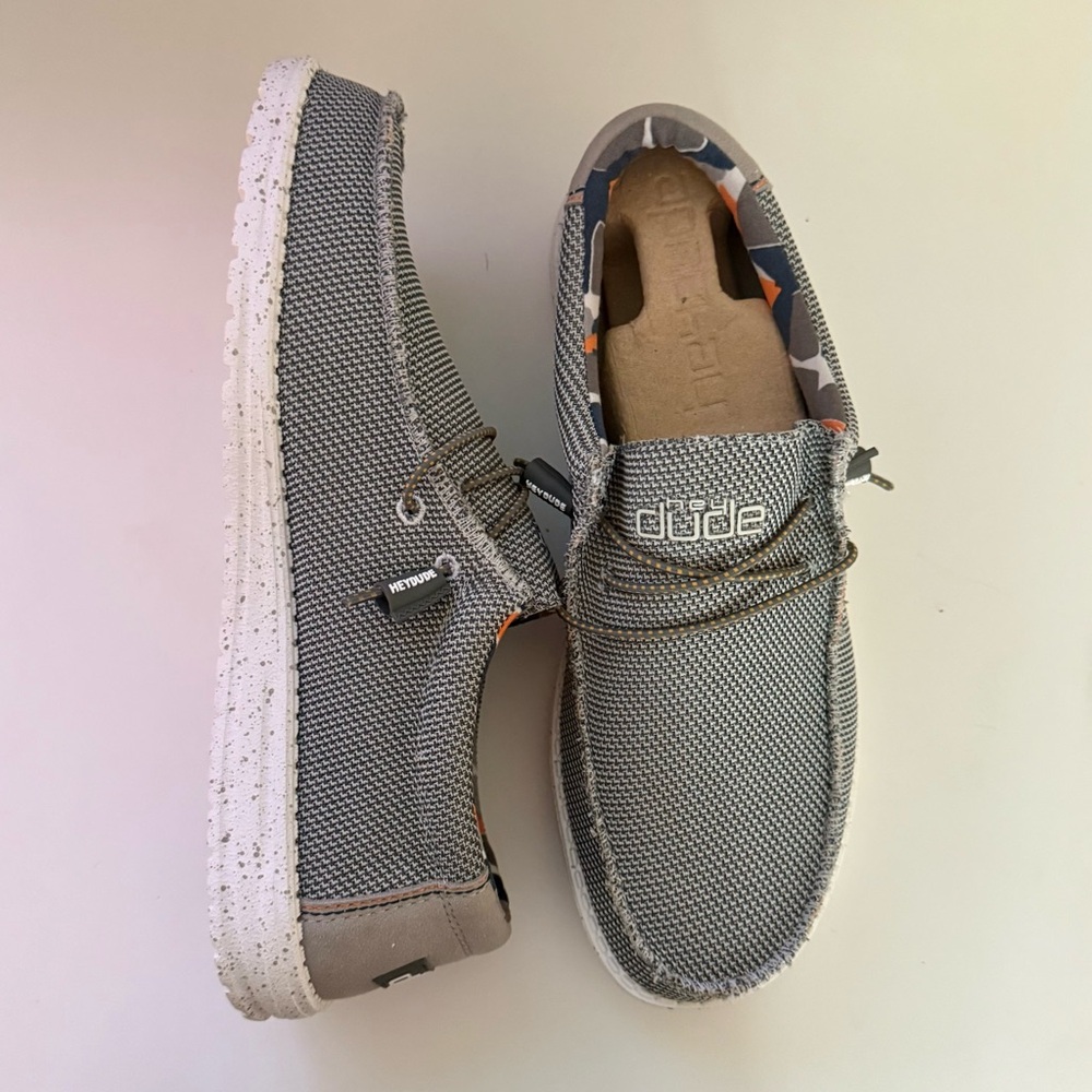 Men’s Hey Dudes Wally Sox Asphalt